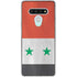 Syria Flag Distressed LG Stylo 6 Clear Case